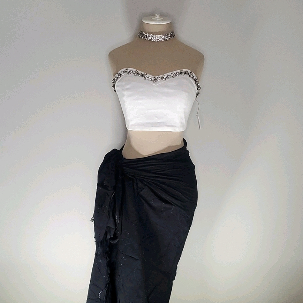 Swifty Rhinestone Crop Top